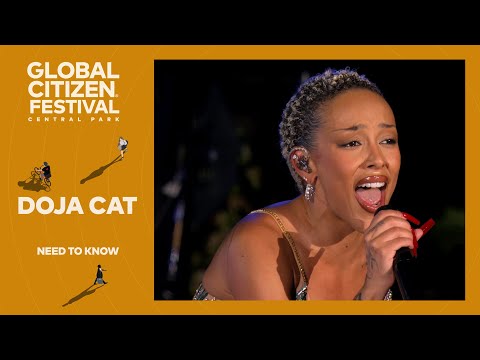 Doja Cat's futuristic 'Need to Know' performance | Global Citizen Festival NYC 2024