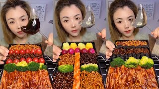 Chinese mukbang eating soo fast can you do that 🌶 🔥 Eating Sound 너무 빨리 먹는 중국 먹방 너 할 수있어