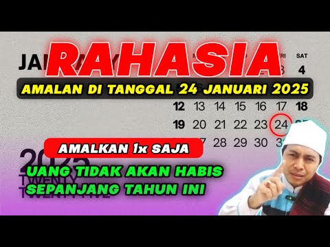 Cukup Amalkan 1x Dalam 1 Tahun, Rezeki Lancar Sepanjang Tahun‼️