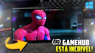 GAMEHUB ATUALIZOU! Jogos De PC No CELULAR Está INCRÍVEL! PES 2018, NARUTO STORM 3, MARVEL SPIDER-MAN