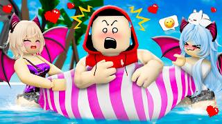 JJ Stucks at BATGIRLS Only Pool Party?!  - Maizren Roblox