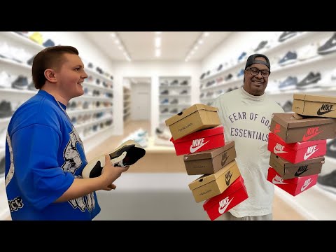He Traded 35 Pairs For Travis Scotts!