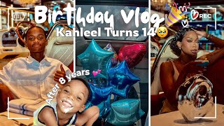 My Son's 14th Birthday🥹 First One We've Spent Together In 8 Years | Birthday VLOG