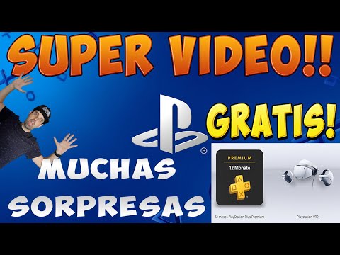 Consigue GRATIS 12 meses de PlayStation Plus Premium + VR2 + 2 juegos GRATIS  + SORPRESAS