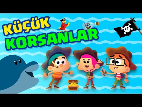 Korsan Şarkısı (YENİ) 🏴‍☠️ Çocuklar İçin Eğitici Şarkılar 🎶 Küçük Korsanlar 🦜 Çizgi Film