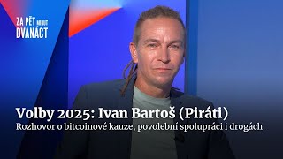 Bartoš: O převodu bitcoinů Stanjura věděl, jeho ministerstvo to ignorovalo | Za pět minut dvanáct