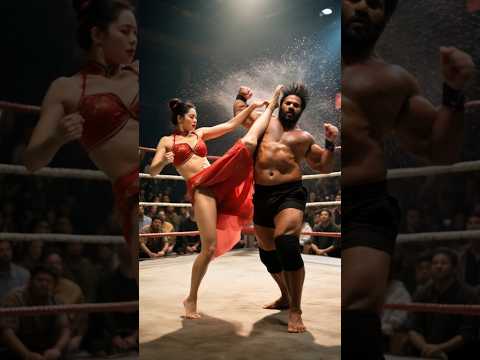 Kung Fu Beauty vs. Indian Boxing Champion # Kung Fu # Fight