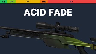 SSG 08 Acid Fade Wear Preview