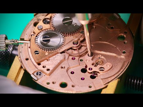 The sweetest linen dial - vintage omega restoration all by hand - NO MACHINES