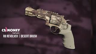 R8 Revolver Desert Brush Gameplay