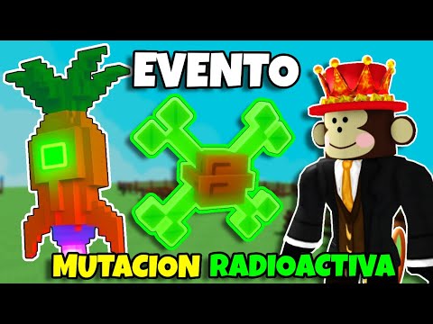 EVENTO NUEVA MUTACION (RADIOACTIVA) en Grow a Garden 😱 ROBLOX