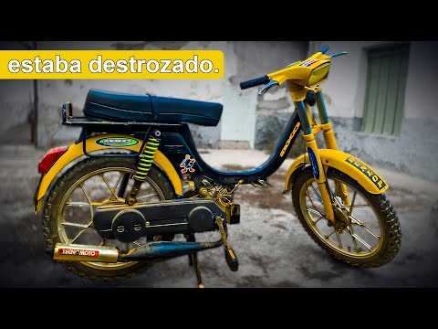 La HISTORIA del VESPINO con el que fuí a MARRUECOS