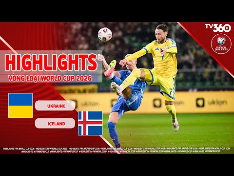 HIGHLIGHTS UKRAINE VS ICELAND: ZUBKOV TỎA SÁNG PHÚT CUỐI, UKRAINE NGHẸT THỞ GIÀNH VÉ | VLWC 2026 thumbnail