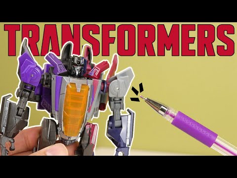 Purple Makes Anything better….Right?? | #transformers Gamer Edition Skywarp Review