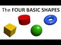 BlocksCAD 3D Shapes and Parameters