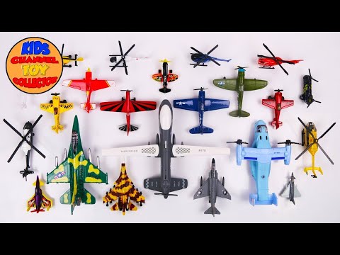 Learn About Types pf Helicopters for Kids + More Fun Toy Videos