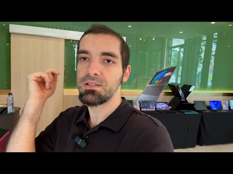 Sunt la 🎾 Iași Open și m-am jucat cu laptopurile Lenovo cu ecran extensibil și certificare militară