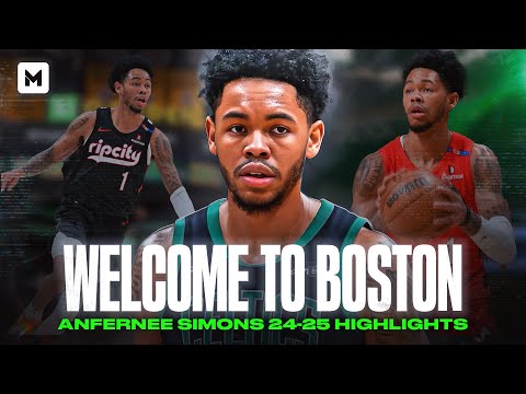 ANFERNEE SIMONS WELCOME TO BOSTON!!
