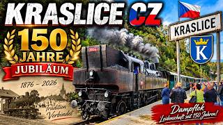 Dampfzugfahrt in Kraslitz – 150 Jahre Kraslická dráha! 
