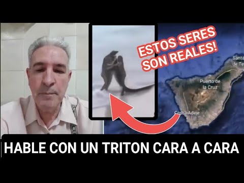 SE ENCONTRÓ CON UN TRITON EN TENERIFE, EN UNA ISLA QUE APARECE Y DESAPARECE DE OTRA DIMENSIÓN .