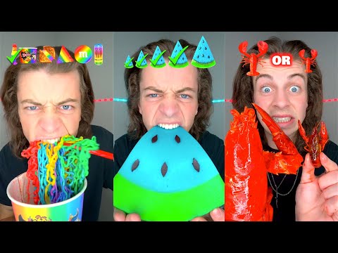 Spicy Food Challenge | Luke Did That Challenge Mukbang Compilation 2025