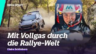 Voll am Aufdrehen! Rallye-Talent Claire Schönborn | SWR Sport