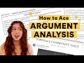 Analyzing Argument and Text Structure