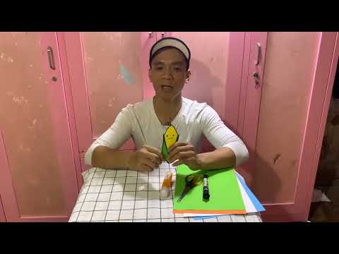 Hướng dẫn cắt dán bắp ngô - Đức Paper Model