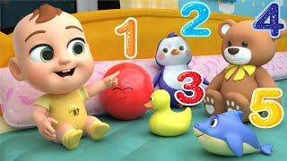Sleepy Time Counting Song | Newborn Baby Songs & Nursery Rhymes