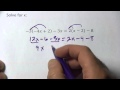 Solving Linear Equations with Variables on Both Sides
