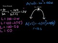 Quadratic Functions and Garden Optimization