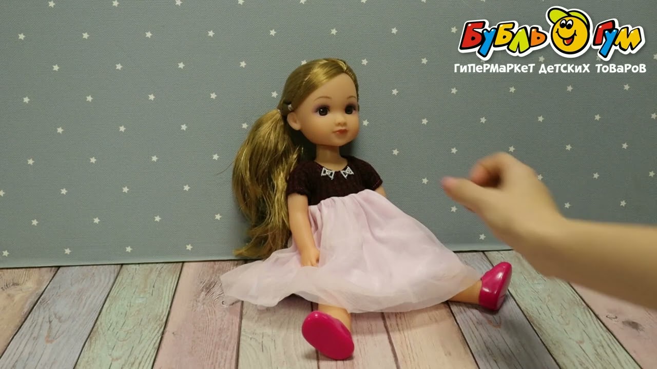 Кукла Lanson Toys Collection Dolls в черно-розовом платье и аксессуарами - видео Кукла Lanson Toys Collection Dolls в черно-розовом платье и аксессуарами - видео