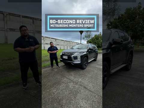 Here's a rundown of the 2025 Mitsubishi Montero Sport in 90 seconds. #topgearph #SUV #mitsubishi