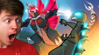 Reacting to GODZILLA vs GIGAN!? (Triangle vs Monkey Part 49)