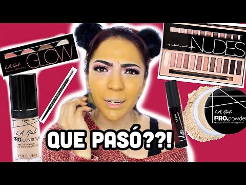 PROBANDO MAQUILLAJE ECONOMICO LA GIRL COMPLETO DESASTRE? ♥BeautybyNena