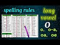 Long Vowel 'O' Sound Identification