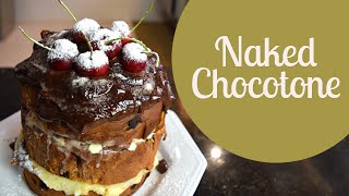 Especial Natal: Naked Cake de Chocotone