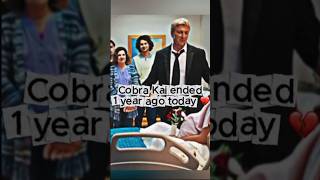 Cobra Kai Ending 1 Year Ago Today💔