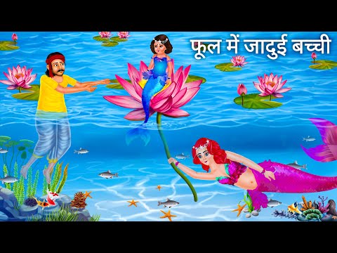 कमल तालाब की रहस्यमयी कन्या | MAGIC JALPARI BETI Cartoon | Jalpari Ki Kahani | Hindi Moral Stories