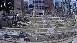 Live Cam, Central Memorial Park, Calgary, Alberta