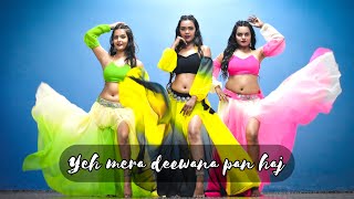 Bellydance | Yeh Mera Deewana Pan Hai | Dance Video | Nrityangana Manisha | ft. Shweta & Aayushi