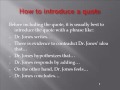 Importance of Quotes in Academic Writing