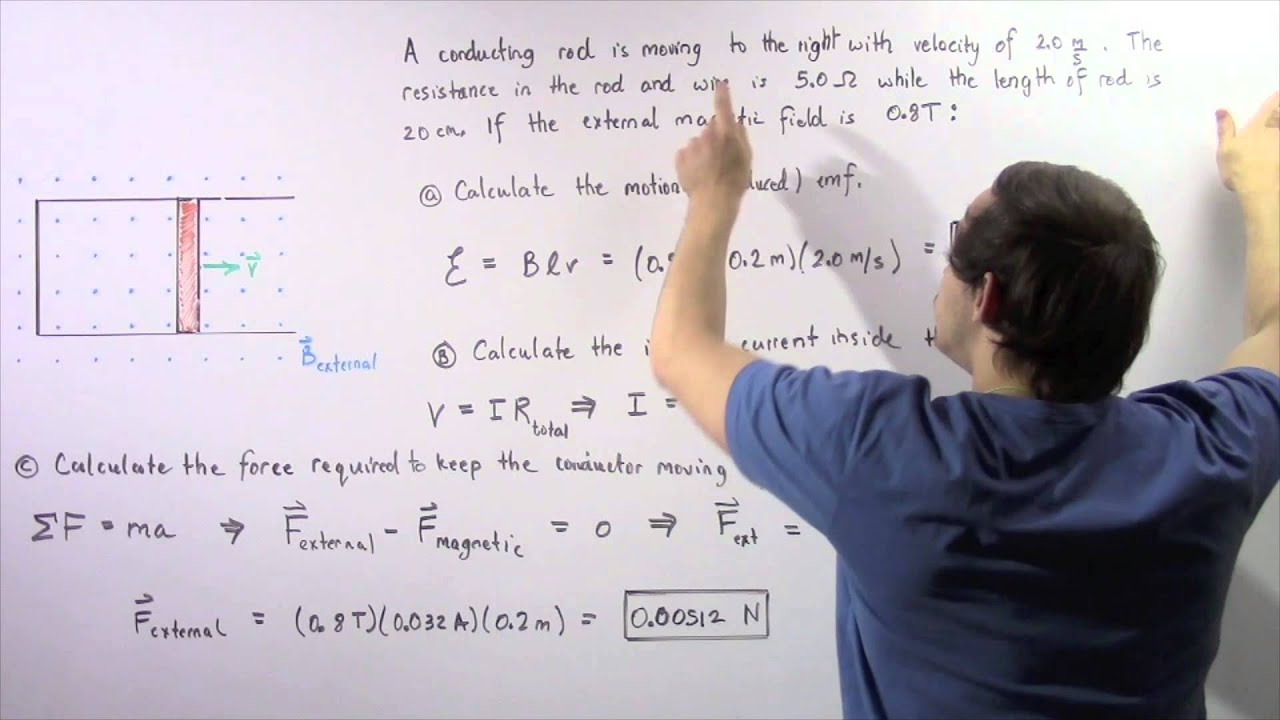 Motional emf Example # 2