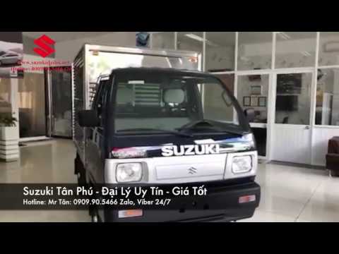 Bán xe tải nhỏ Suzuki Truck 500kg - 3 cửa, thùng Inox 430 -Tặng 100% phí trước bạ + Ưu đãi riêng