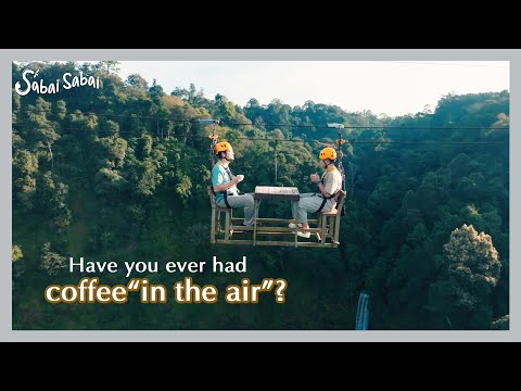 Have you ever had coffee“ in the air”?