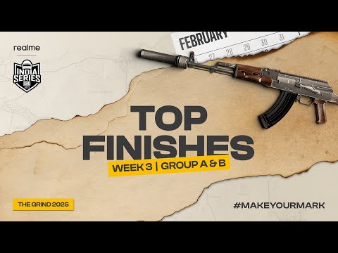 TOP FINISHES - GROUP A &B | realme BGIS 2025