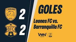 Leones FC vs. Barranquilla FC (goles) | Torneo BetPlay Dimayor 2025-2 | Fecha 4