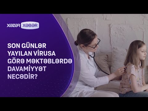 Son günlər yayılan virusa görə məktəblərdə davamiyyət necədir?