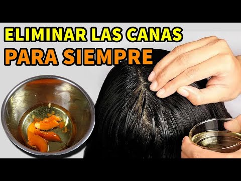 Con Esta Sencilla Receta, Eliminar Las Canas Y Conseguir El Pelo Negro Rápidamente