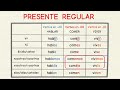Conjugación de Verbos Regulares en Presente